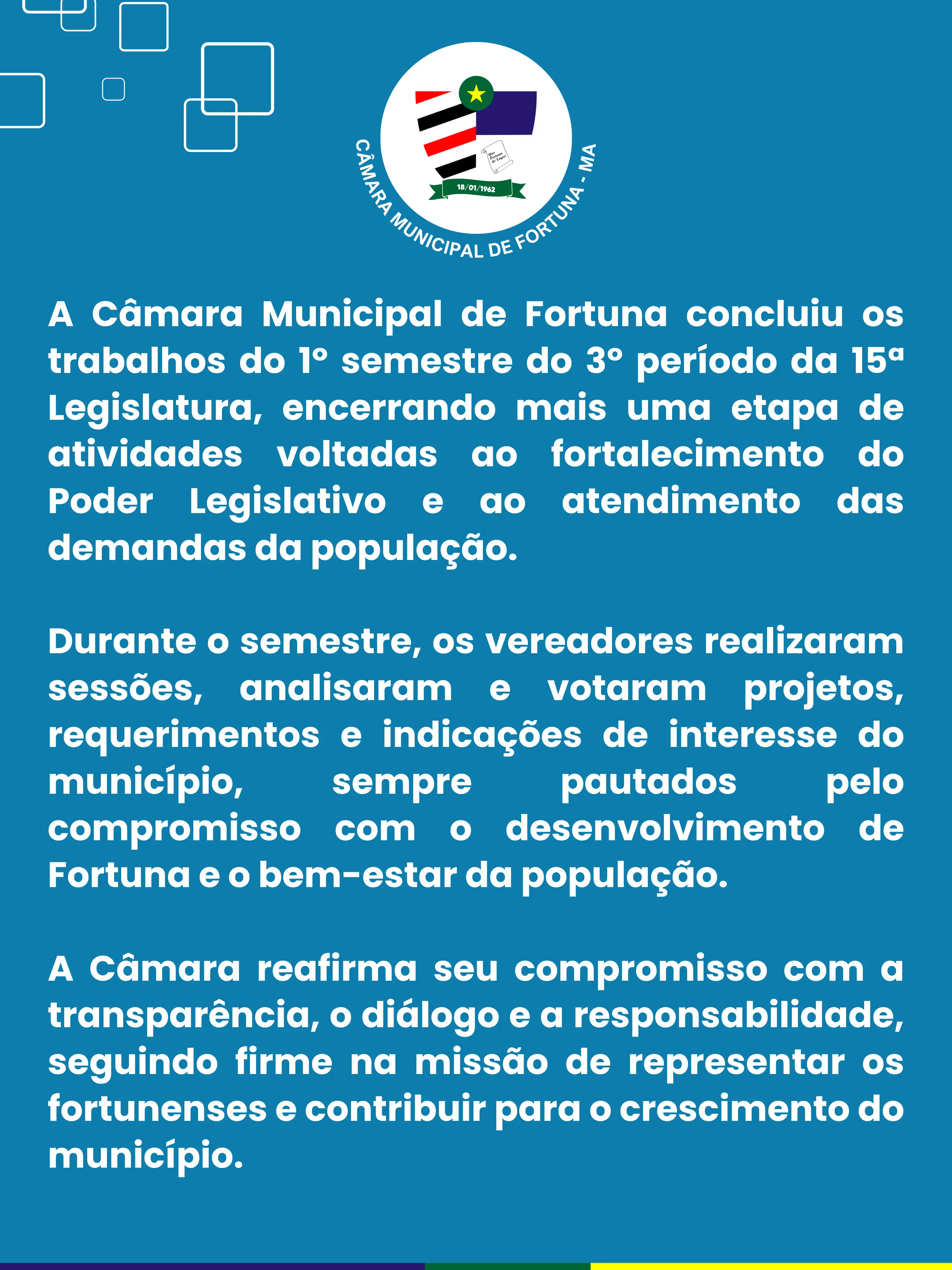 Foto 1 – Encerramos mais uma etapa de trabalho!